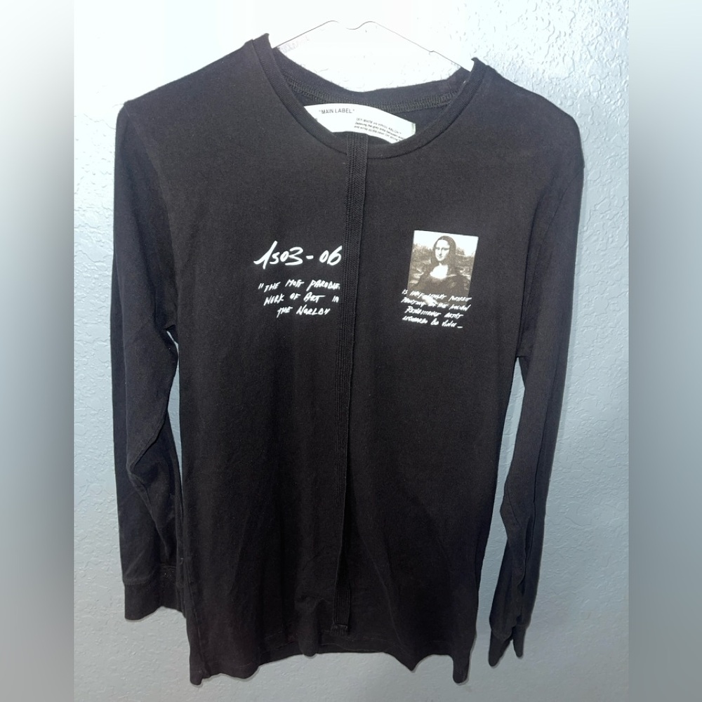 OFF-WHITE Monalisa Graphic
Print Sweatshirt